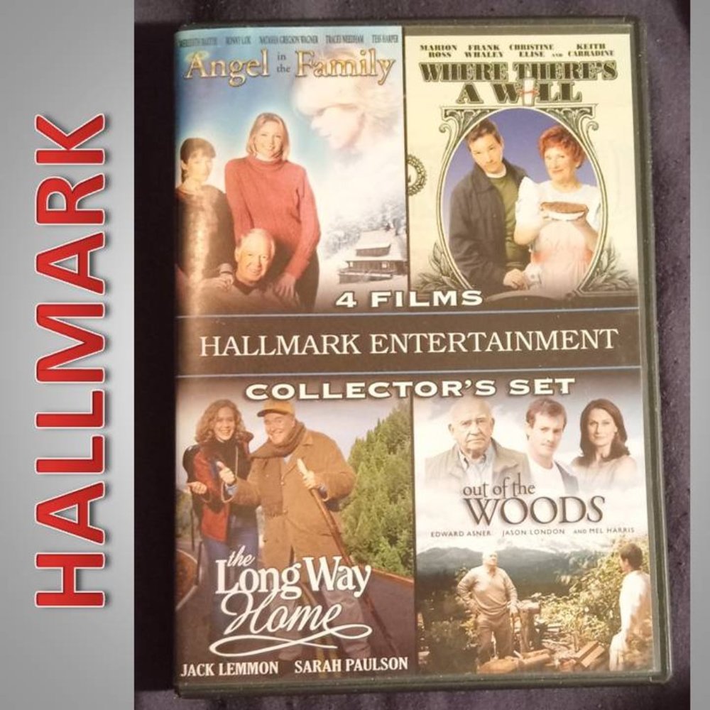 🌻HALLMARK 4 movie DVD Collector's Set